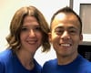 Connie Rinaldi and Cesar Zuniga